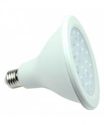 E27 LED PAR38 Spot, 18x SMD2835 1280 Lumen  230V 14,5W DC-kompatibel 60-269V 
