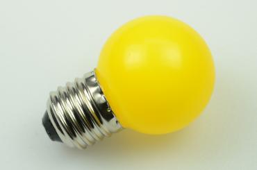 E27 LED Tropfenlampe, 6x SMD, gelb 100 Lumen  230V 1W    
