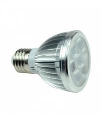 E27 LED Spot PAR20, 7x SMD 750 Lumen  230V 6,5W DC-kompatibel 100-269V 