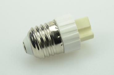 E27 Adapter G9 (Fassung oben) auf E27 0 Lumen  0V 0W    
