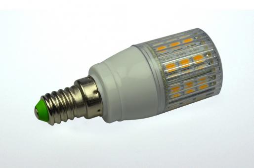 E14 LED Tubular, 24x SMD 390 Lumen  12V 4W DC-kompatibel 10-30V 